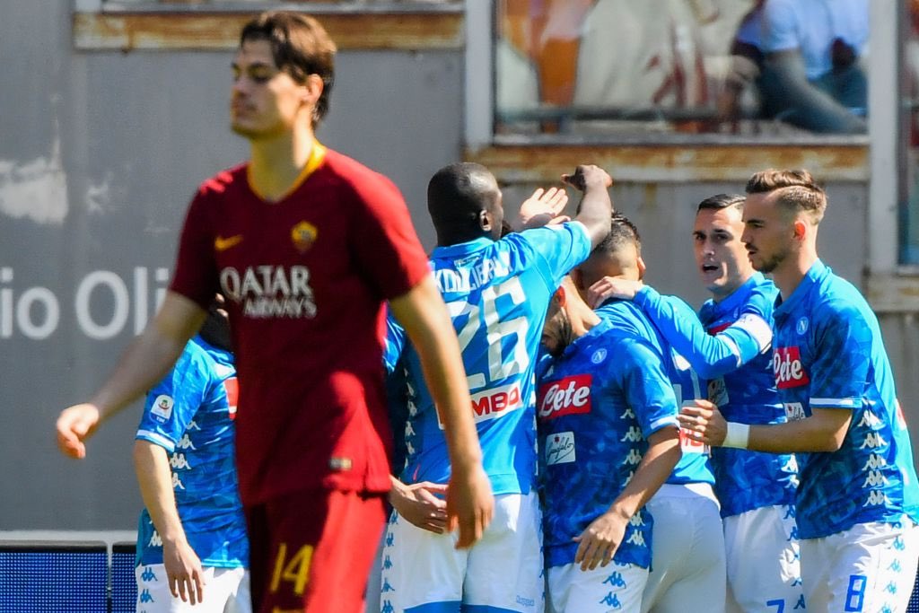 Hasil Pertandingan Liga Italia, AS Roma Kalah 1-4 Dari Napoli